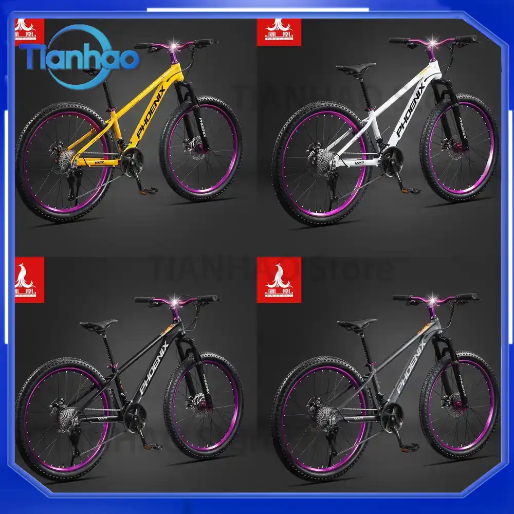 Mountain Biking Phoenix - フェニックスブランドの男女兼用オフロードギアシフト式ダートジャンプバイク用サスペンション付きアルミ合金製マウンテンバイク