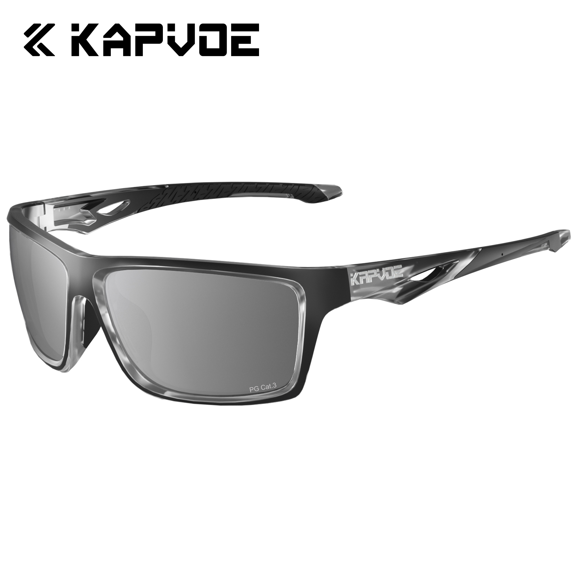 Mountain Biking Essentials - KAPVOE 偏光ハイキングフィッシンググラスビーチ必需品ロードバイクサイクリングサングラスMTB自転車アウトドアスポーツゴルフアイウェア