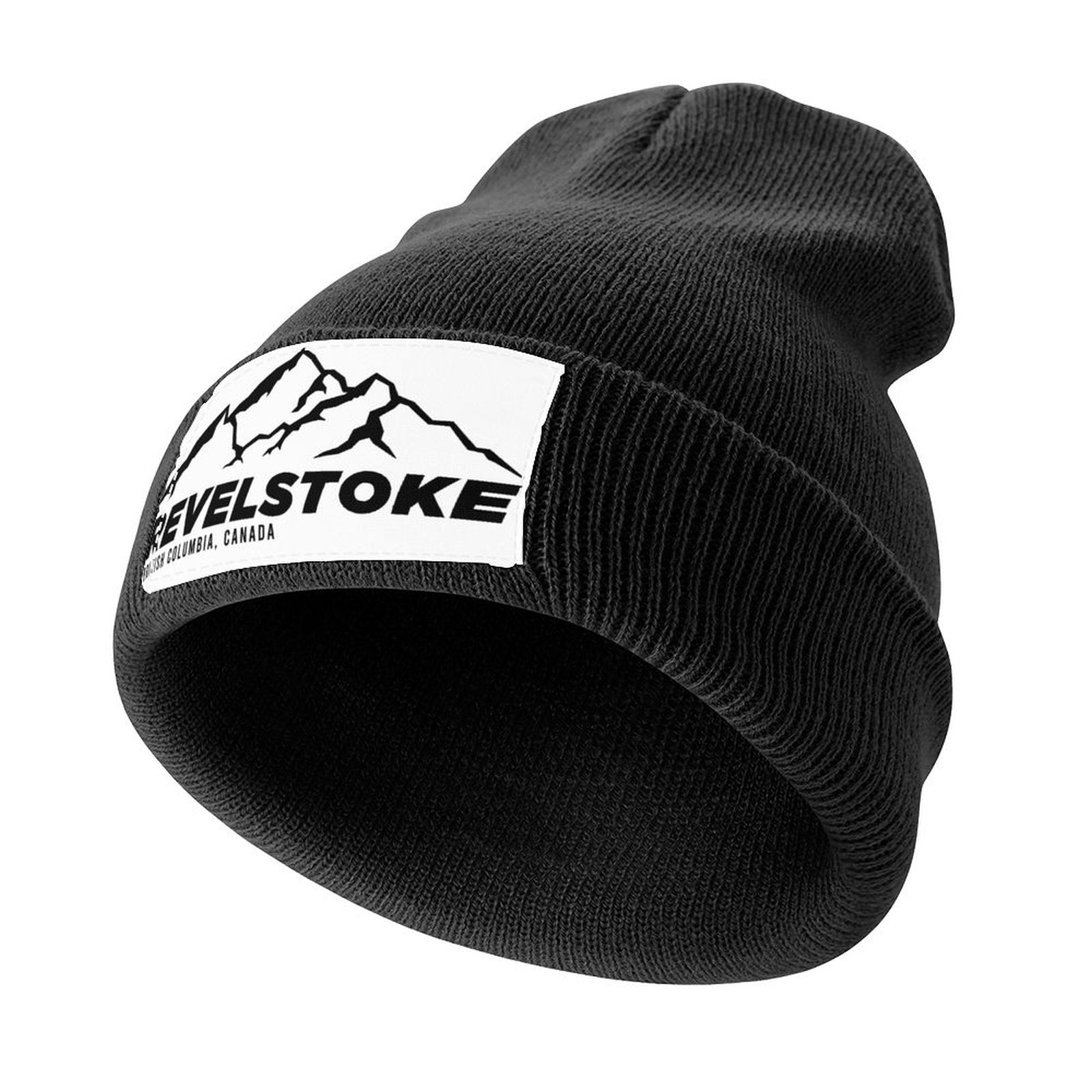 Mountain Biking Revelstoke - 男性と女性のためのニットアニメキャップ,スキーキャップ,リバストーク,カナダスキー,マウンテンバイクのパラダイス,エレガントな帽子