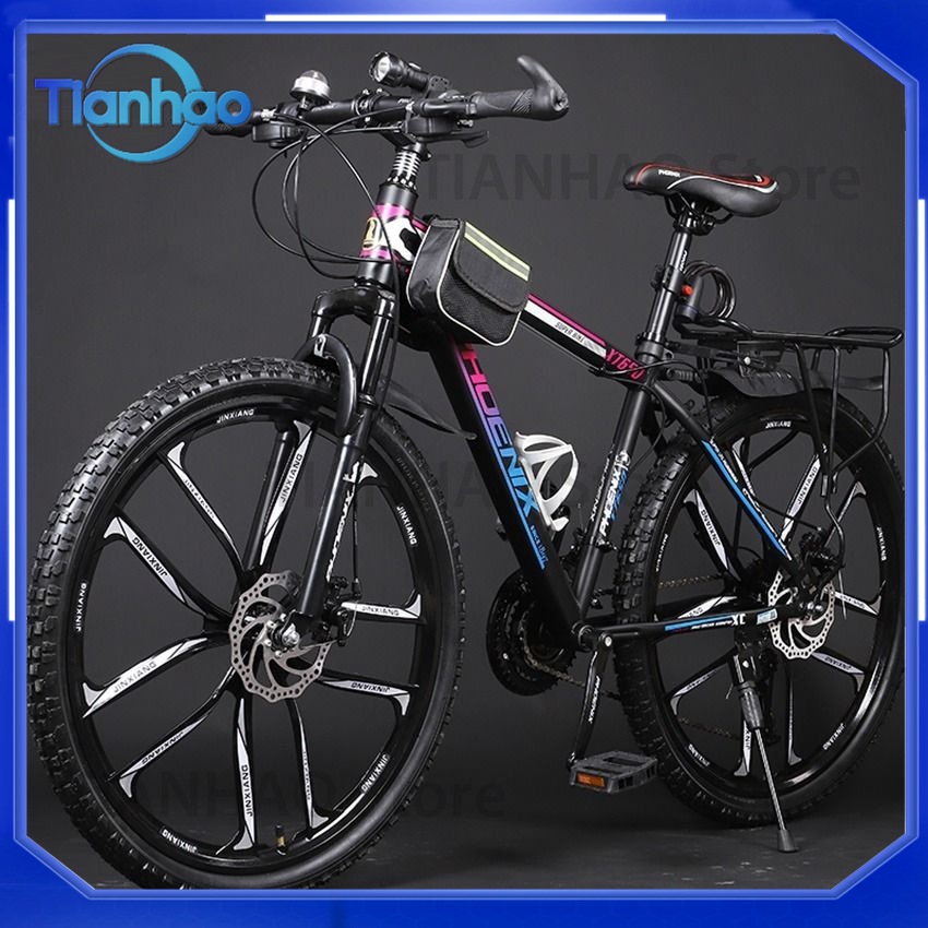 Mountain Biking Phoenix - 上海フェニックス用マウンテンバイク 軽量ギアシフト自転車 男女兼用 ディスクブレーキ オフロード衝撃吸収