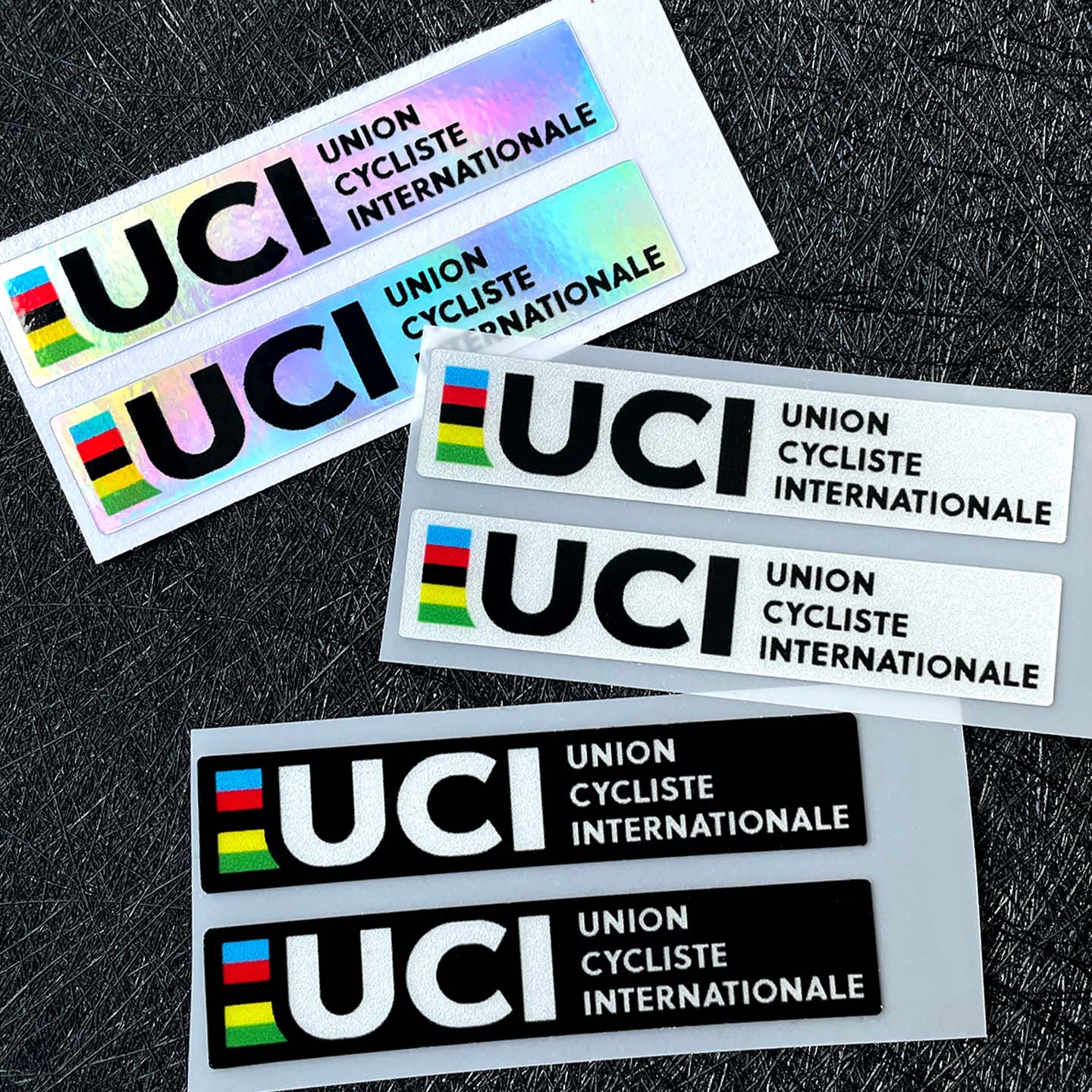 UCIサイクリングDIYデコレーションステッカーセット 自転 - Mountain Biking Uci のレビューと価格