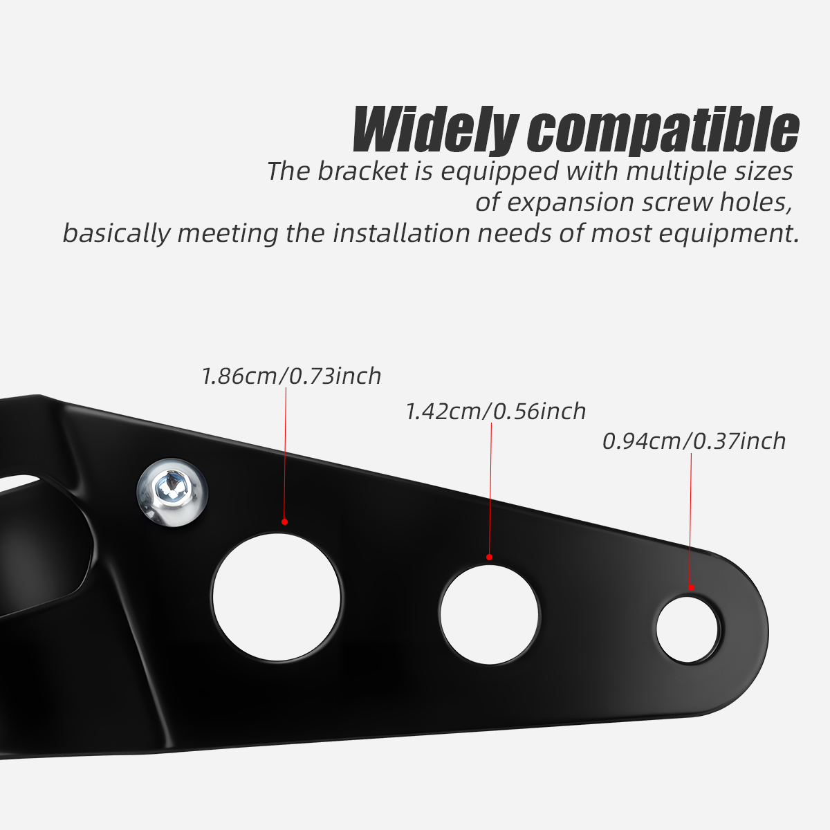 ユニバーサルオートバイヘッドライトマウントブラケット 28- - Mountain Biking With Dog のレビューと価格