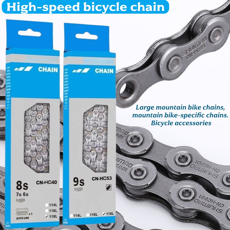 マウンテンバイクシフト用高速自転車チェーン 6/7/8/9/ - Chain Quick Link のレビューと価格